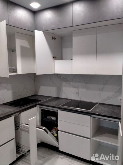 Кухня угловая стильная на заказ