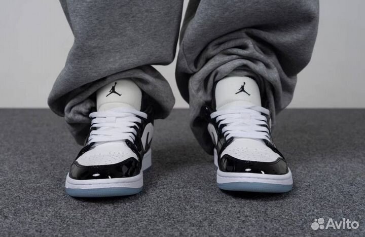 Nike air jordan 1 low se concord black