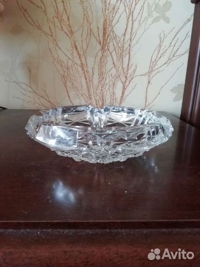 Пепельница хрустальная СССР