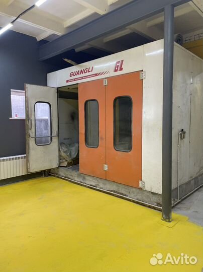 Покрасочная камера бу Guangli