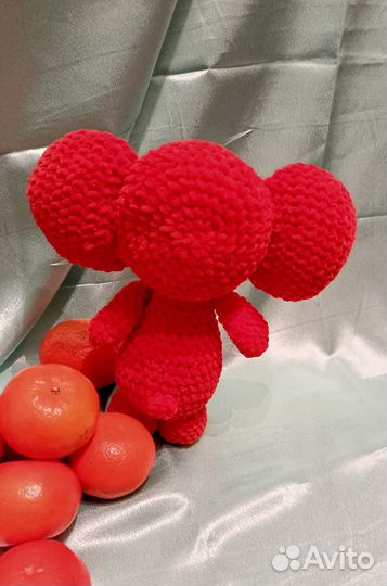 Чебурашка вязаный