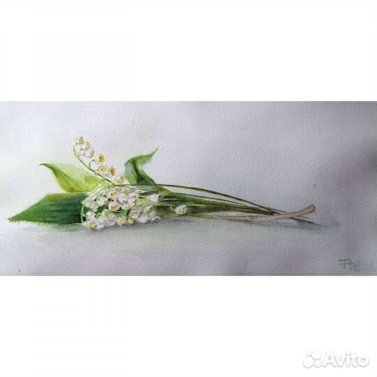 Картина акварель. 