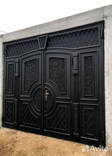 Ворота в Махачкале современные на заказ