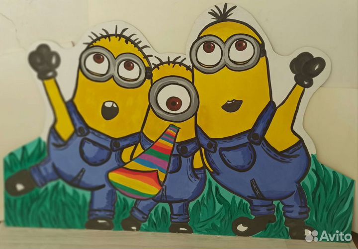 Миньоны фотозона