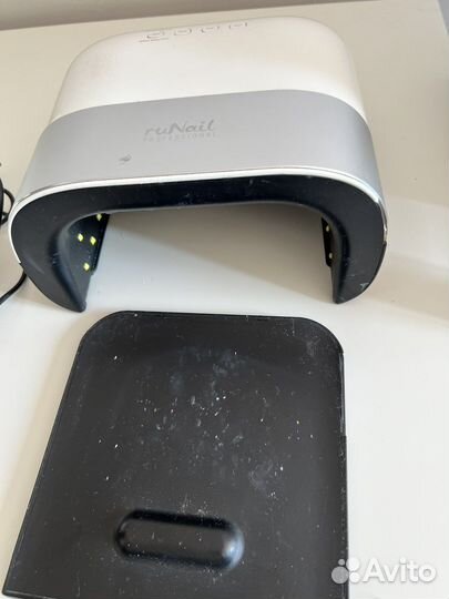 Гибридная Лампа Runail 48Вт + типсы на кольце