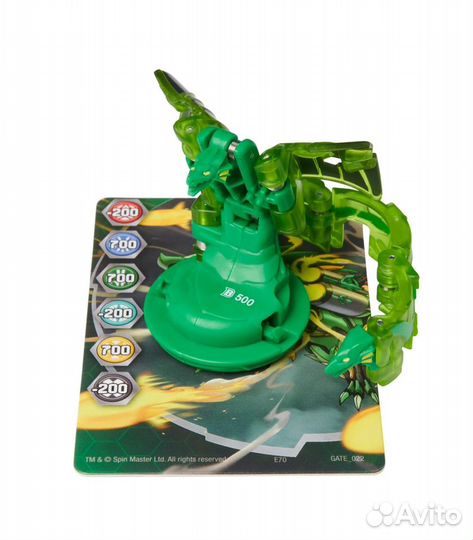 Новый Bakugan Geogan Amphibaen Green