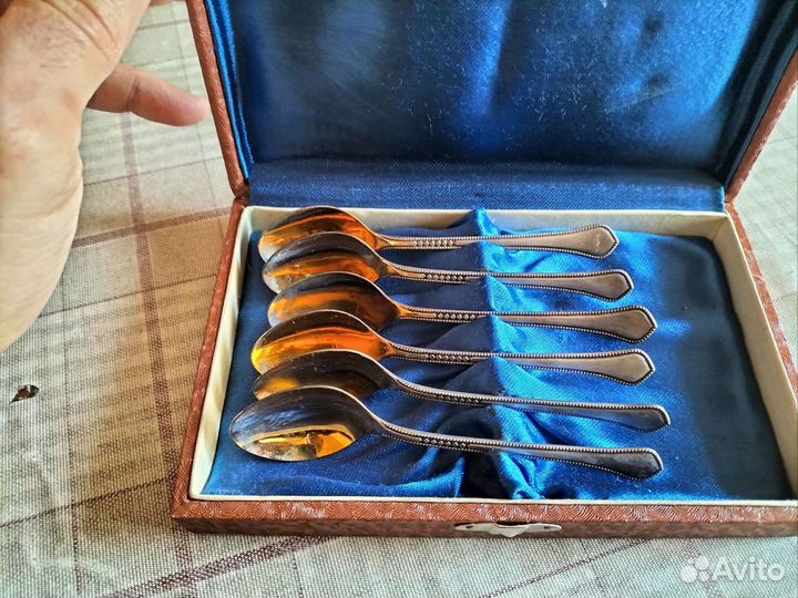 Чайные ложки мельхиор СССР