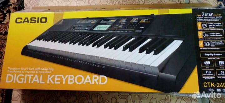 Синтезатор casio стк-2400