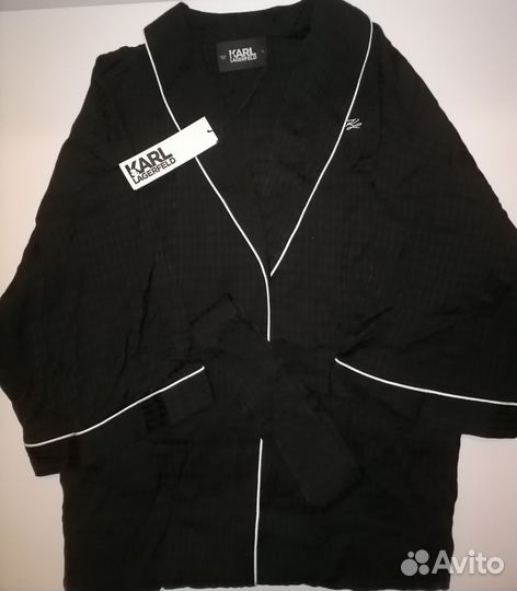 Новый халат Karl Lagerfeld р.48-50/Хл Оригинал