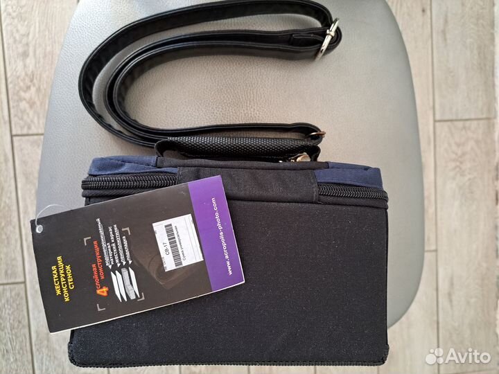 Сумка для фото/видео ап-ры, жёсткая констр. стенок