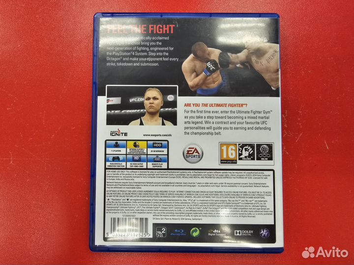 Игpa EA Sports UFC PS4