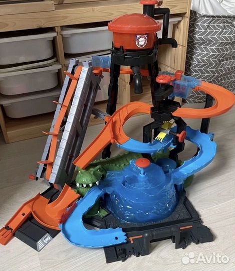 Трек Hot Wheels мойка