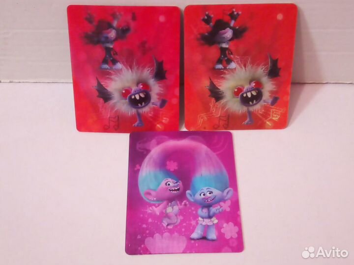 Карточки Тролли из 5-ки