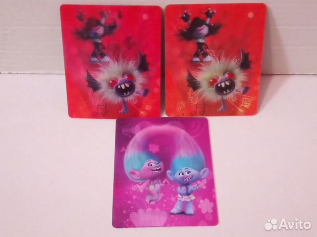 Карточки Тролли из 5-ки