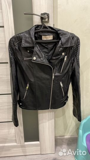 Куртка кожаная женская 44 46