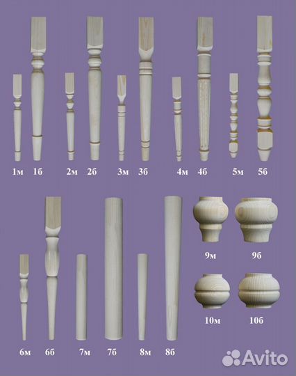 Мебельные ножки