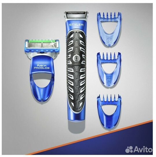 Gillette мужской набор Styler+3 насадки+3 кассеты