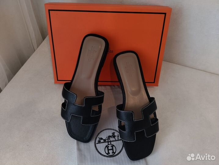Шлепки hermes
