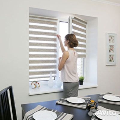Рулонные шторы тканевые