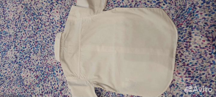 Белая рубашка H&M р-р 104