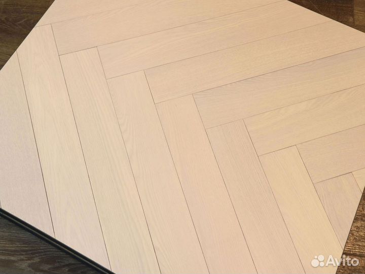 Замковая инженерная доска английская елочка