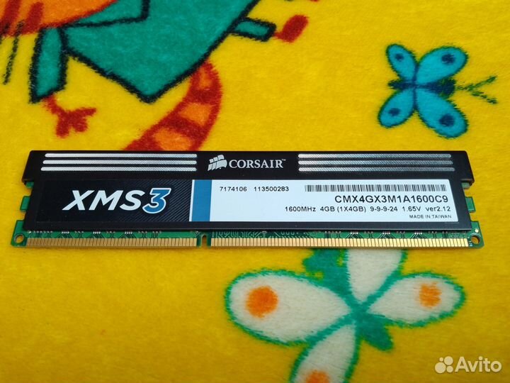 Оперативная память ddr3 4 gb от Corsair