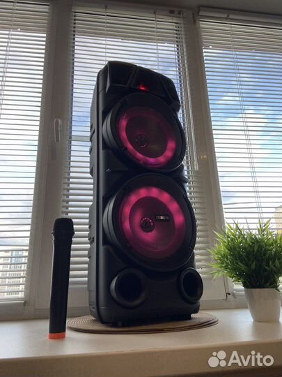 Мощная блютуз колонка 400Watt (Новая)