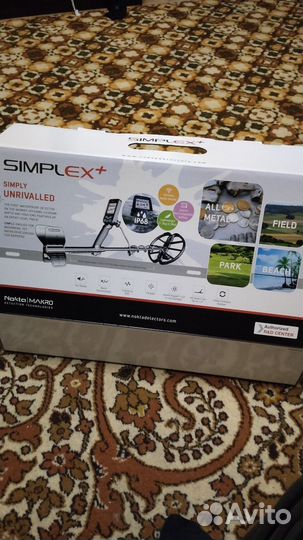 Металлоискатель nokta makro simplex plus