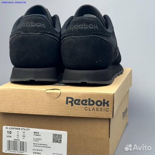 Кроссовки Reebok Classic Black (Арт.86962)