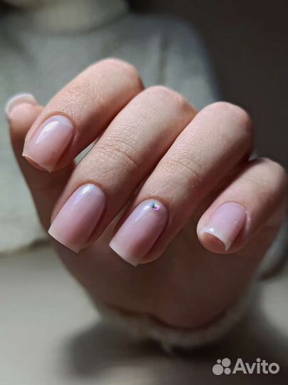 Маникюр с укреплением, наращивание