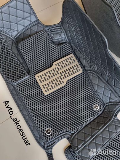 3Д Коврики Mercedes GL W166 X166 + Ева коврики