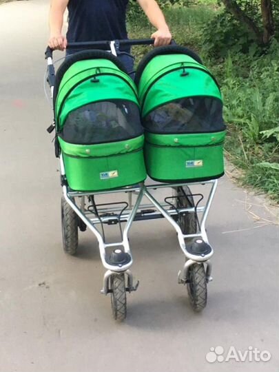 Коляска для двойни и погодок tfk