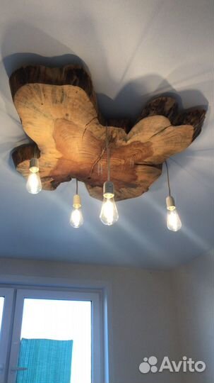 Декоративный спил ели, сосны и других деревьев