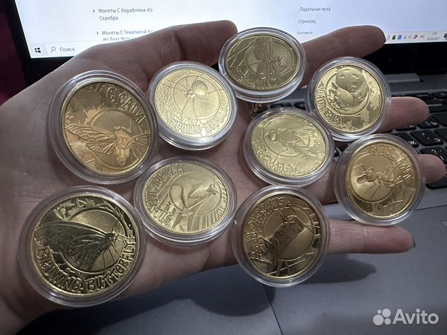 Монеты 1 доллар Австралия 2010 