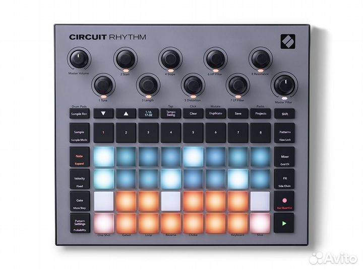 Novation Circuit Rhythm сэмплер