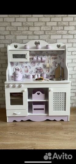 Детская деревянная кухня