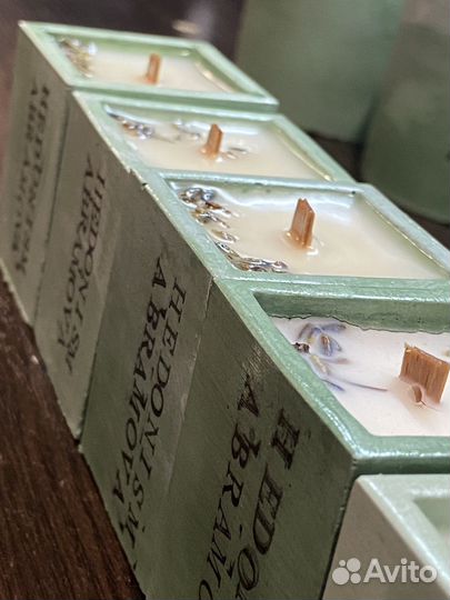 Свечи из соевого воска