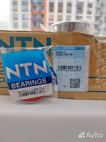 6004 2RS (LLU) подшипник NTN Япония оригинал