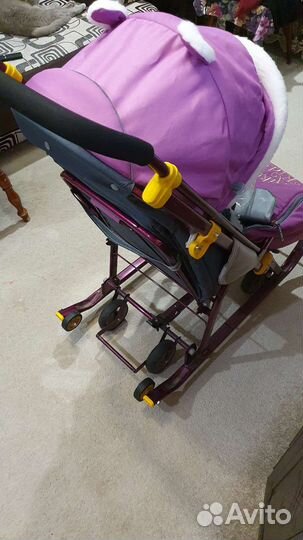 Детские санки коляска