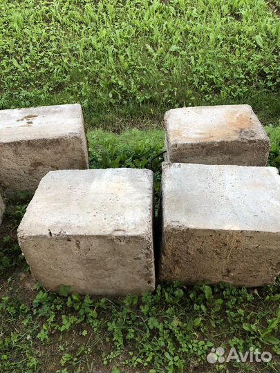 Цементные кубы