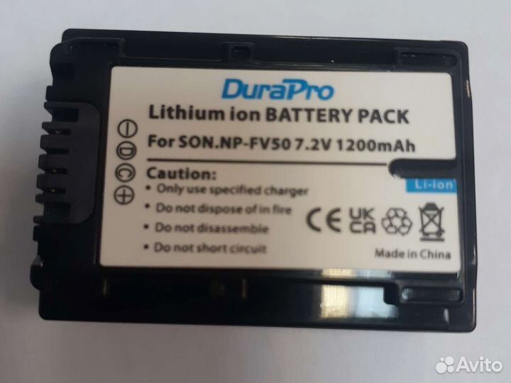 Аккумулятор для фотоаппарата sony