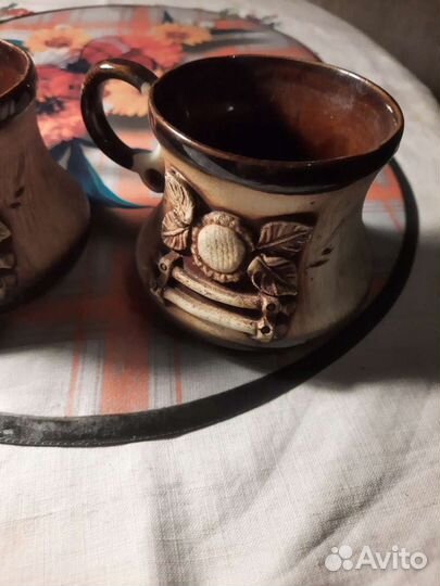 Чашка кофейная из керамики 2шт