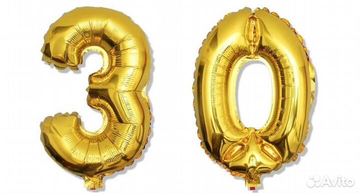 Фольгированые шары цифры новые
