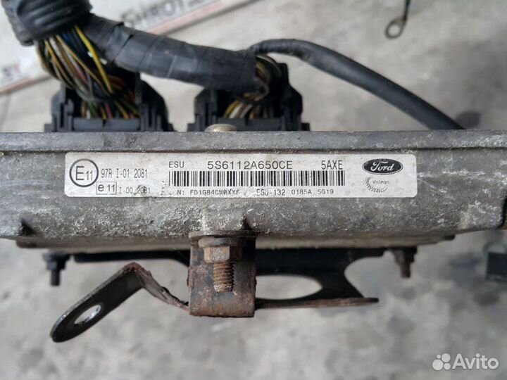 Двигатель N4JB5R05043 Ford Fiesta 5 (2002-2009)