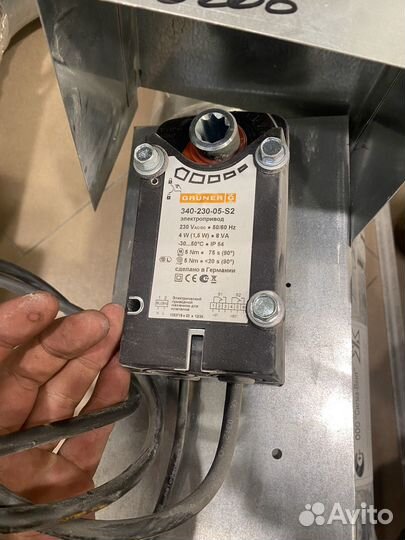 Противопожрный клапан