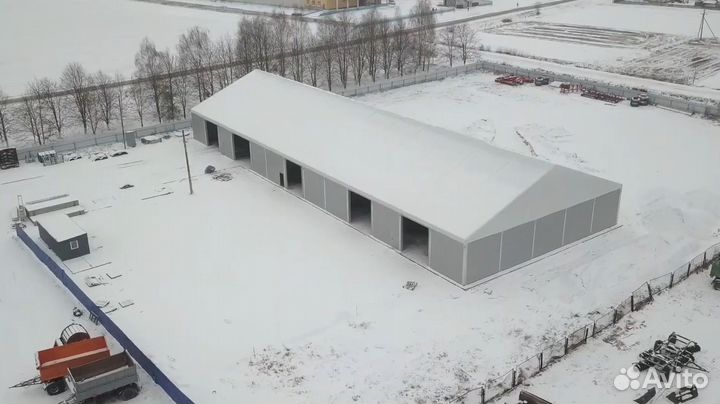 Теплый ангар под ключ