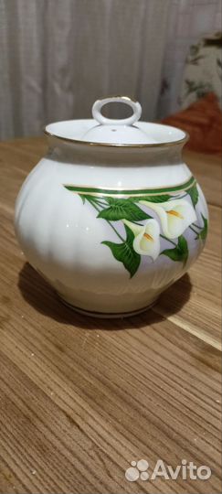 Чайный сервиз фарфор Дулево