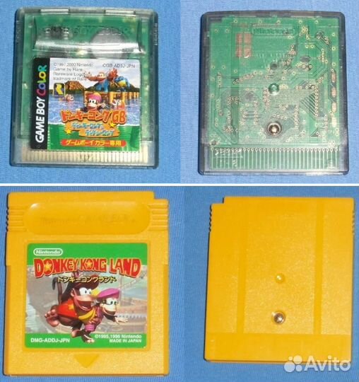 Gameboy картриджи