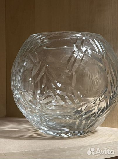 Хрустальная конфетница СССР