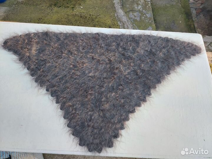 Пуховый платок шаль паутинка